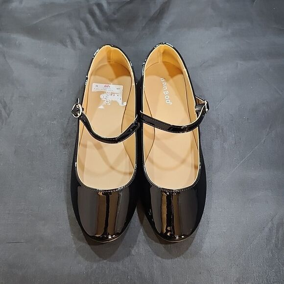 BRAND NEW BAMBOO GITANA ROUND TOE MARY-JANE STYLE FLAT SHOES - Picture 3 of 16